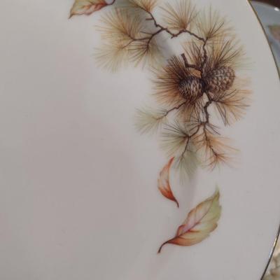 Kyoto 'Pines' China- Approx 46 Pieces