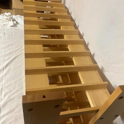Wooden 40-Bottle Wine Rack (W-MG)
