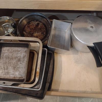 Collection of Kitchen Goods- Small Appliances, Serveware, Bakeware, Utensils, etc.