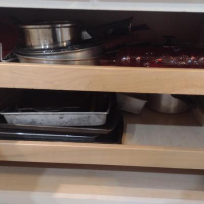 Collection of Kitchen Goods- Small Appliances, Serveware, Bakeware, Utensils, etc.