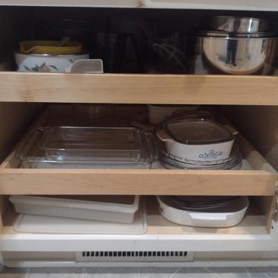 Collection of Kitchen Goods- Small Appliances, Serveware, Bakeware, Utensils, etc.