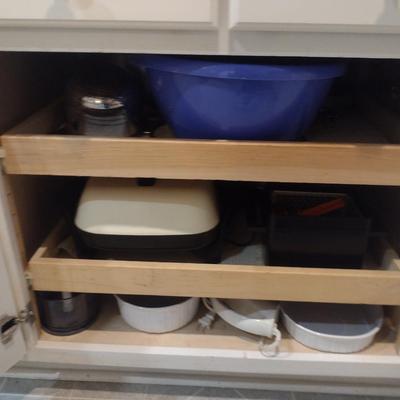 Collection of Kitchen Goods- Small Appliances, Serveware, Bakeware, Utensils, etc.