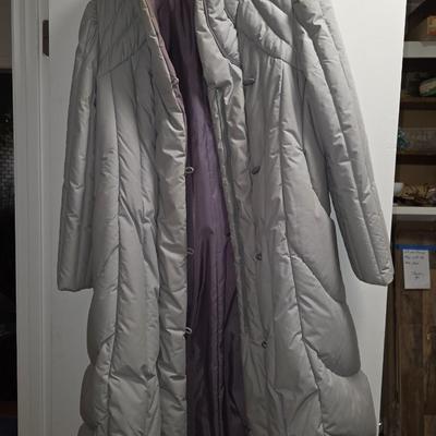Ladies vintage purple coat