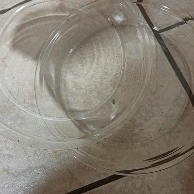 Pie plates and casserole dish