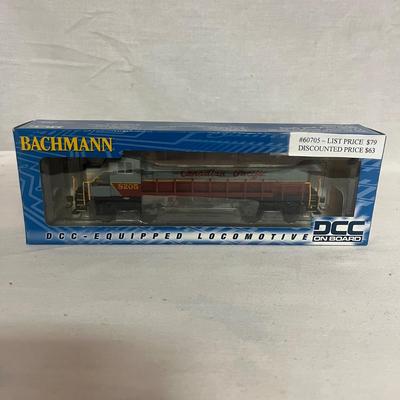 Three NIB Bachman HO Locomotives (W-MG)