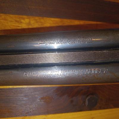 Fox Savage Arms Double Barrel model B