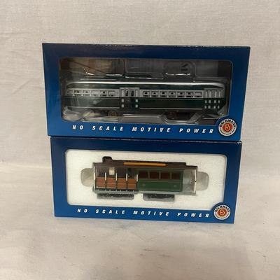 7 NIB Bachmann HO Trolley Cars (W-MG)