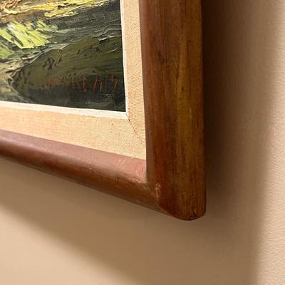 Cotopaxi Oil Painting Signed Carlos Catasse (BR-RG)