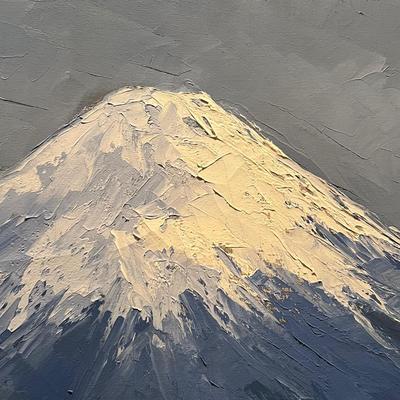 Cotopaxi Oil Painting Signed Carlos Catasse (BR-RG)