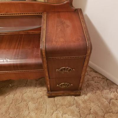 Art Deco Waterfall Vanity (B2-KD)