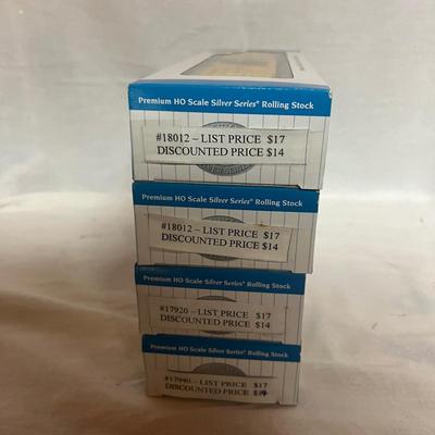 Over 20 Bachmann HO Silver Series Box Cars & More(W-MG)