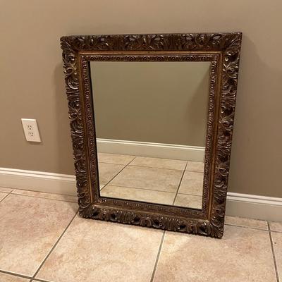 Turner Ornate Gilded Wooden Mirror (BR-RG)