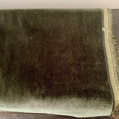 Sale Photo Thumbnail #92: Untested. Comes with attachments, sewing basket & two bolts of upholstery fabric. Table measures 31.5" tall x 34" wide x 18" deep.