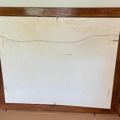 Sale Photo Thumbnail #164: Measures 37.75" wide x 31" tall x .75" deep.