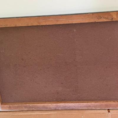 Sale Photo Thumbnail #218: Edward Hollander (American, 1941 - ). Measures 30.25" wide x 20.25" tall x 2" deep.