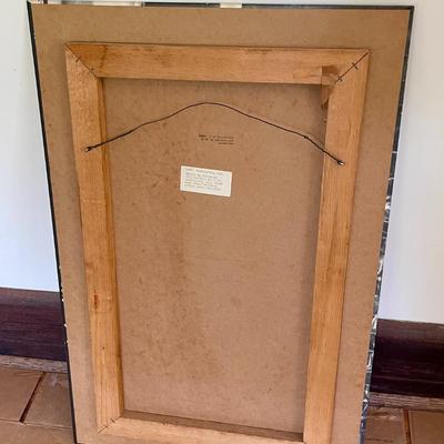 Sale Photo Thumbnail #224: Edward Hollander (American, 1941 - ). Measures 20" wide x 30" tall.