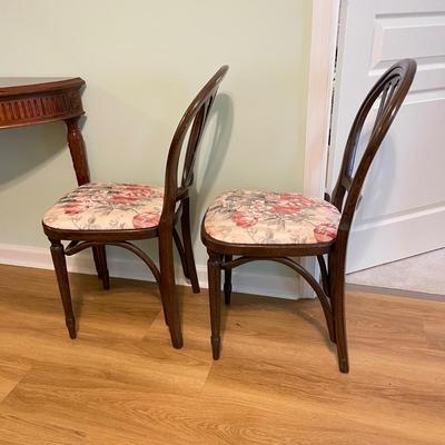Two Petite Sitting Chairs