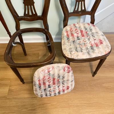 Two Petite Sitting Chairs