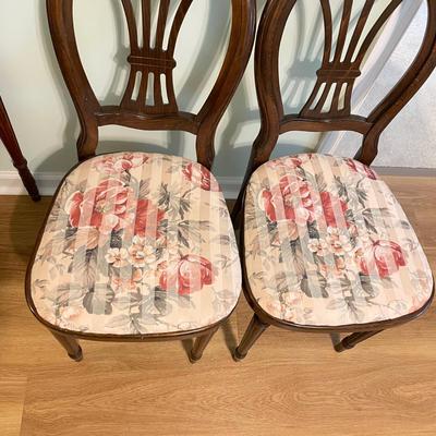 Two Petite Sitting Chairs