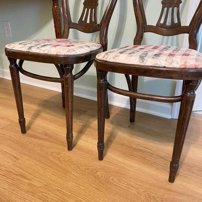 Two Petite Sitting Chairs
