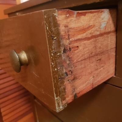 Four Drawer Dresser With Mirror (B2-KD)
