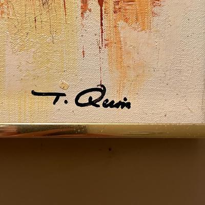 Signed Impressionist Oil Painting (BR-RG)