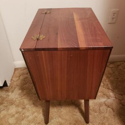 Mid Century Style Wooden Sewing Table (B2-KD)