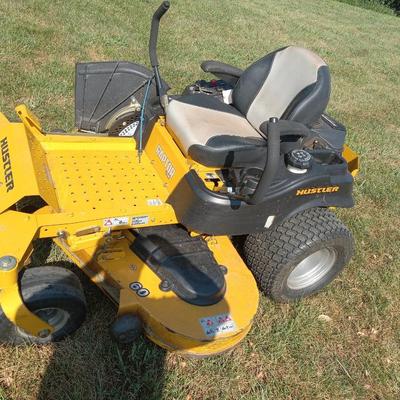 60 inch cut Hustler Zero Turn