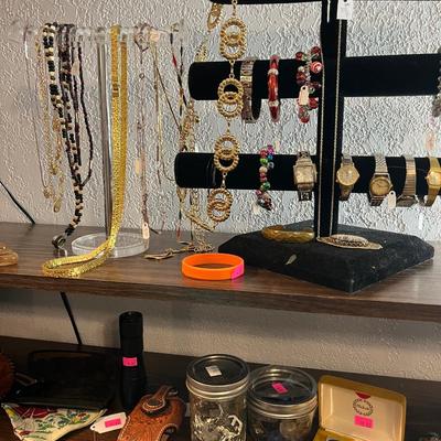 Sale Photo Thumbnail #8: Jewelry, perfume, vintage items and more.

Displays not included