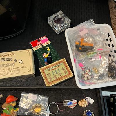 Sale Photo Thumbnail #12: Jewelry, perfume, vintage items and more.

Displays not included