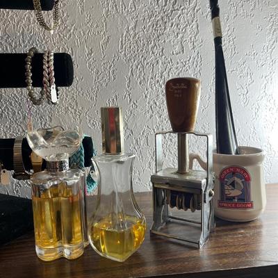 Sale Photo Thumbnail #10: Jewelry, perfume, vintage items and more.

Displays not included