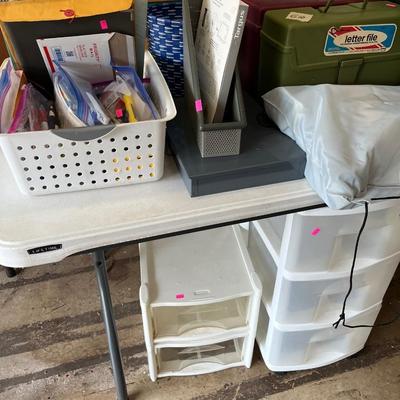 Sale Photo Thumbnail #44: Office supplies and containers