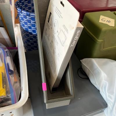 Sale Photo Thumbnail #42: Office supplies and containers