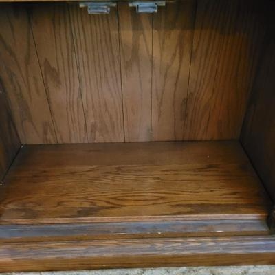 Three Piece Solid Wood Bookshelves (LR-EL)