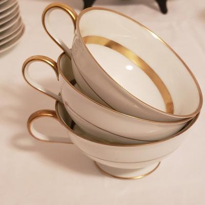 Noritake/Nippon Gold Rimmed Cups, Saucers and More! (B2-KD)