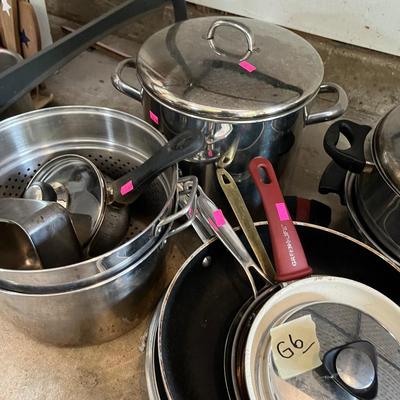 Sale Photo Thumbnail #86: Pots and Pans, crock pot, magic bullet