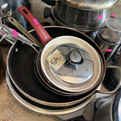 Sale Photo Thumbnail #79: Pots and Pans, crock pot, magic bullet