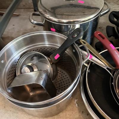 Sale Photo Thumbnail #78: Pots and Pans, crock pot, magic bullet