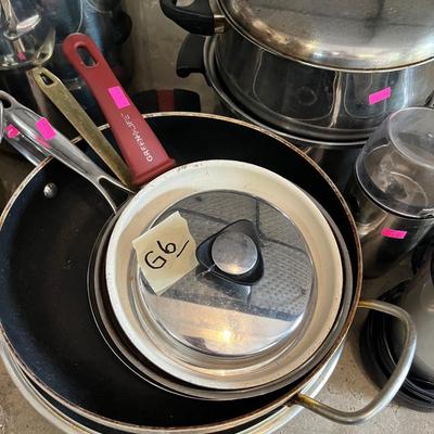 Sale Photo Thumbnail #84: Pots and Pans, crock pot, magic bullet