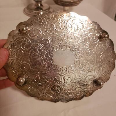 Sterling and Silver Plated Serving Ware (B2-KD)