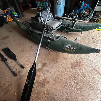 Outcast Sporting Gear Pontoon Fishing Boat