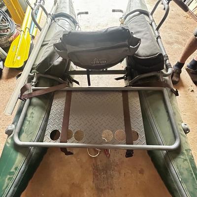 Outcast Sporting Gear Pontoon Fishing Boat