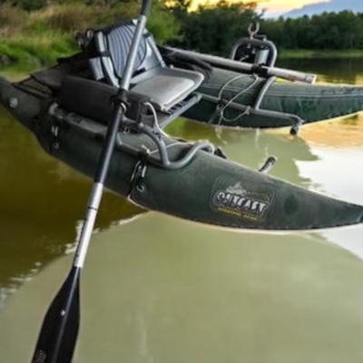 Outcast Sporting Gear Pontoon Fishing Boat