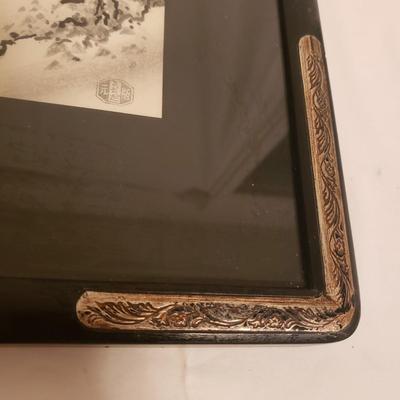 Two Asian Woodblock Prints (B2-KD)