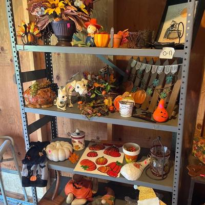 Sale Photo Thumbnail #129: Fall decor, Halloween, Easter , St Patrick’s stuff, and tins
Shelves sale