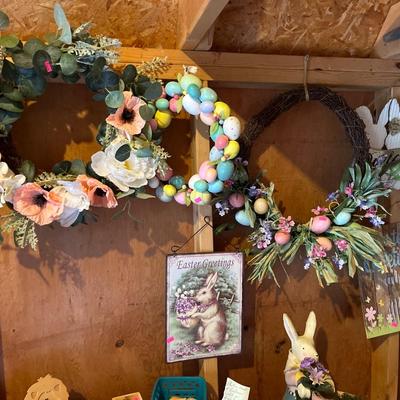 Sale Photo Thumbnail #133: Fall decor, Halloween, Easter , St Patrick’s stuff, and tins
Shelves sale