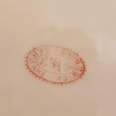 Two Ornate Platters - Brunswick Germany (B2-KD)