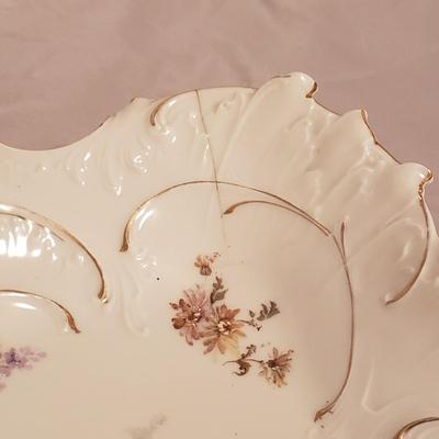 Two Ornate Platters - Brunswick Germany (B2-KD)