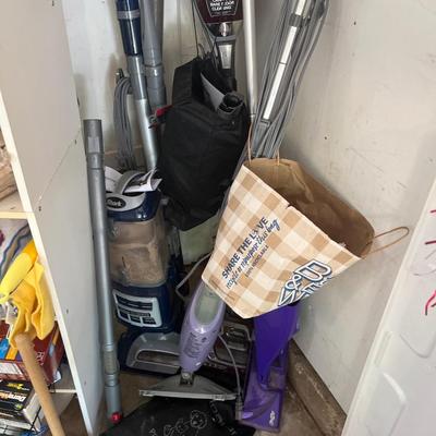Sale Photo Thumbnail #138: Steam mops and cleaning supplies light bulbs and more.