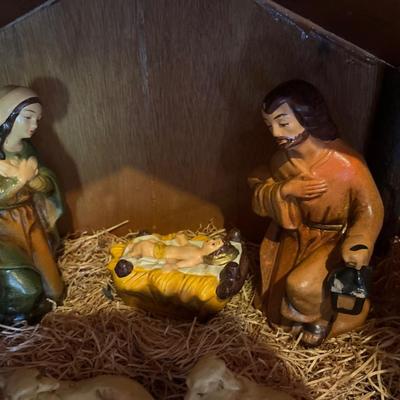 Sale Photo Thumbnail #143: Nativity scene